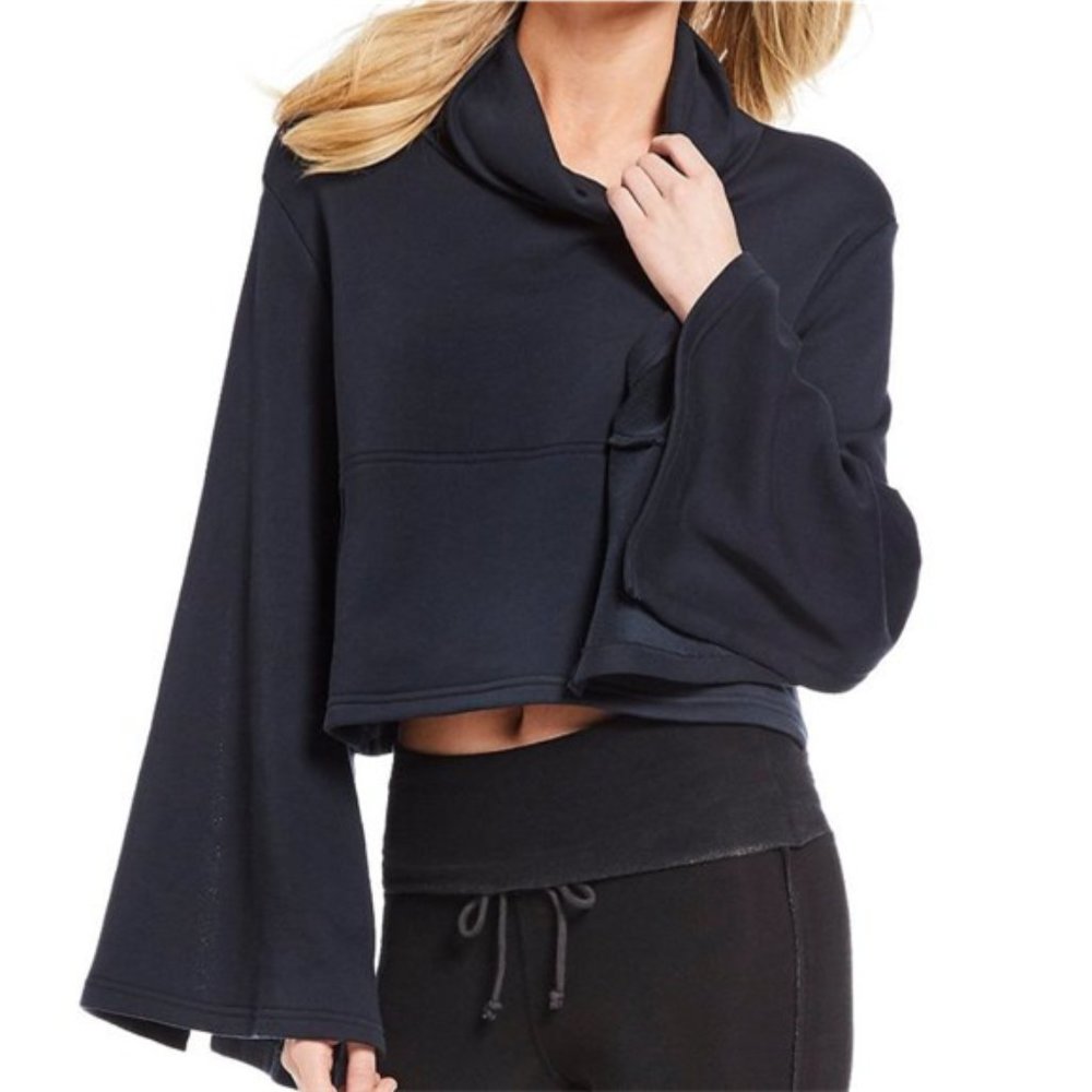 Free People Movement Salvation  Split Bell Sleeve Sweatshirt